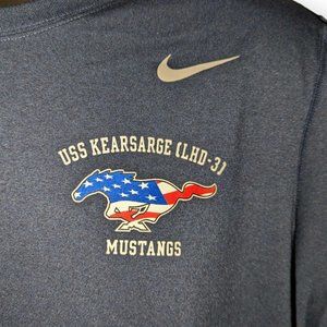 United States Navy USS Kearsarge LHD-3 Amphibious Assault Ship Mustangs T-Shirt